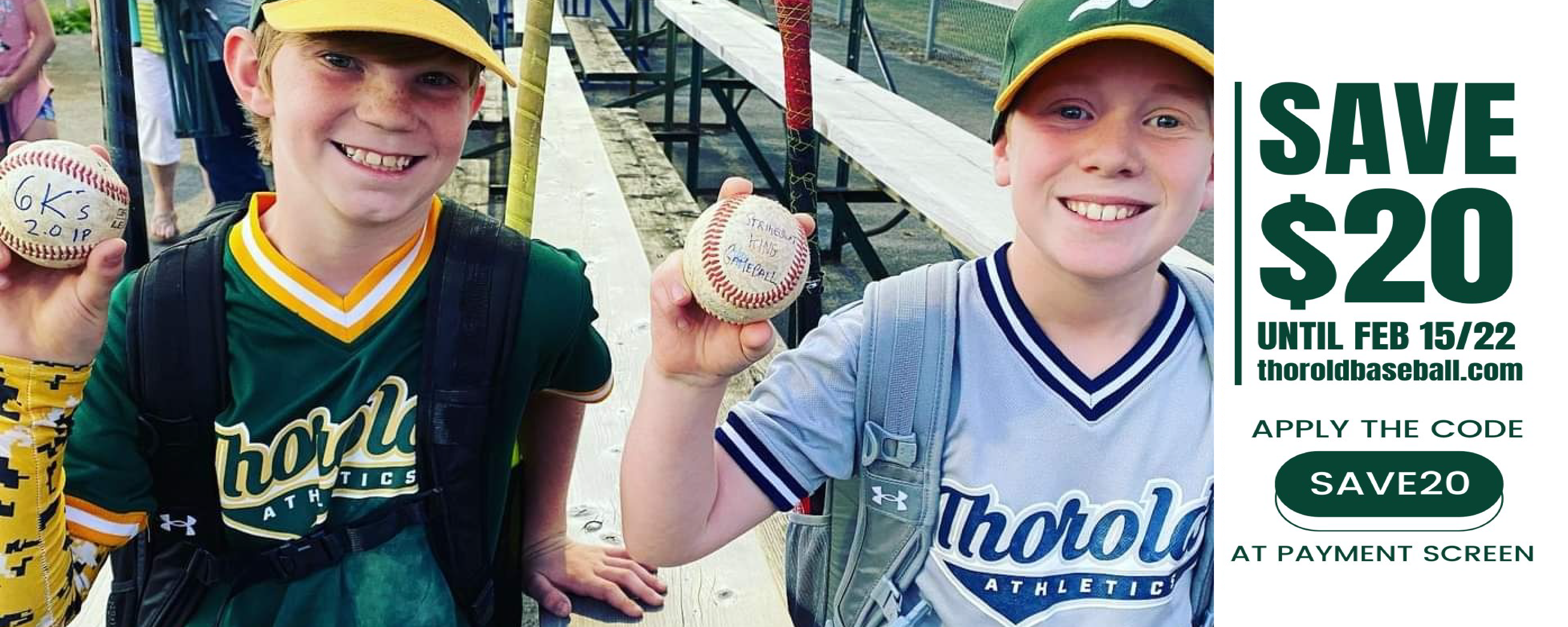 Thorold Minor Baseball site by RAMP InterActive